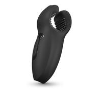 Rebel Hombre Varita con Vibraciones y Alas Movimiento Masturbador Hombre Negro 14,5 cm