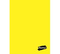 Rebel Ink: Blank Hardcover Journal Notebook For Women, Men & Anyone Who Loves To Write In Style: 8.25 x 11 Inches | Unlined Black Paper | 222 Pages ... Your Next Bestseller | Neon Yellow Cover