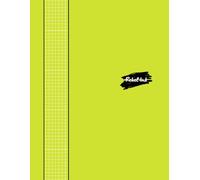 Rebel Ink: Quad Ruled Notebook: 8 1/2 x 11 Inches | White Graph Paper | 222 Pages of Precision to Grid Your Genius! | 5x5 (5 Squares Per Inch) with ... on a Crisp White Background | Pear Cover