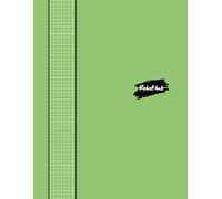 Rebel Ink: Quad Ruled Notebook: 8 1/2 x 11 Inches | White Graph Paper | 222 Pages of Precision to Grid Your Genius! | 5x5 (5 Squares Per Inch) with ... on a Crisp White Background | Pistachio Cover