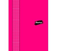 Rebel Ink: Quad Ruled Notebook: 8 1/2 x 11 Inches | White Graph Paper | 222 Pages of Precision to Grid Your Genius! | 5x5 (5 Squares Per Inch) with ... a Crisp White Background | Bright Pink Cover