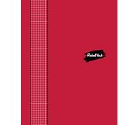 Rebel Ink: Quad Ruled Notebook: 8 1/2 x 11 Inches | White Paper | 222 Pages of Precision to Grid Your Genius! | 5x5 (5 Squares Per Inch) with Crisp ... on a Crisp White Background | Cardinal Cover