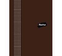 Rebel Ink: Quad Ruled Notebook: 8 1/2 x 11 Inches | White Paper | 222 Pages of Precision to Grid Your Genius! | 5x5 (5 Squares Per Inch) with Crisp ... on a Crisp White Background | Espresso Cover