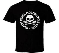 Rebel Motorcycle Club Band Shirt Tshirt Men's Black M