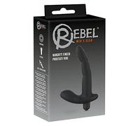 Rebel Naughty Finger Vibrador de próstata Negro 13,8 cm