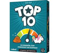 Rebel Top 10 | Juego de Mesa | Juego de Fiesta | Edad 14+ | 4-9 Jugadores | Tiempo de Juego Aprox. 15 min.
