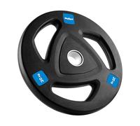 Rebelde Carga de Hierro Fundido Goma 20 kg Agujero Olímpico 51 mm RBA-2112-1
