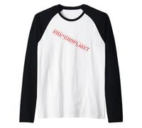 Rebelde inconforme, anarquista, Haz lo tuyo Camiseta Manga Raglan