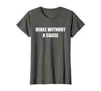Rebelde sin Causa Camiseta, Mujer, Asfalto, XS