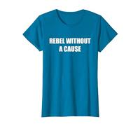 Rebelde sin Causa Camiseta, Mujer, Zafiro, L