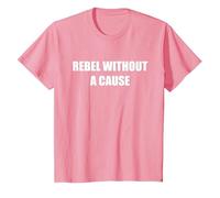Rebelde sin Causa Camiseta, Niños, Rosado, 4 años