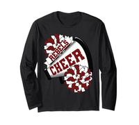 Rebeldes animando de Vuelta a la Escuela porristas espíritu M Manga Larga