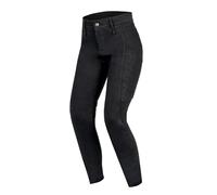 REBELHORN Ash Lady Pantalones Vaqueros de Moto Mujer | Forro de Fibra Aramida | Protectores de Rodillas y Caderas SAS-Tec | Cintura Alta | Skinny Fit