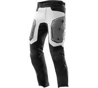 Rebelhorn Borg 2 pantalones textiles impermeables para motocicletas, negro/gris, Talla 2XL