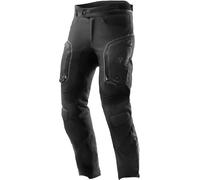 Rebelhorn Borg 2 pantalones textiles impermeables para motocicletas, negro, Talla XS