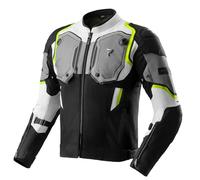 REBELHORN Borg II Chaqueta de Moto Hombre | Textil | Protectores de Codos, Hombros y Espalda Nivel 2 | Membrana HydraShield PRO In&Out | Paneles de Ventilación
