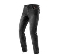 Rebelhorn Bronco Vaqueros de moto, negro deslavado, Talla 34/34