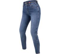 REBELHORN Classic III Lady Pantalones Vaqueros de Moto Mujer | Forro de Fibra Aramida | Protectores de Rodillas y Caderas SAS-Tec | Slim Fit