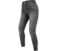 Rebelhorn Classic 3 Slim Fit Vaqueros de moto para mujer, gris deslavado, Talla 34/30