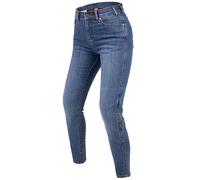 REBELHORN Classic III Lady Pantalones Vaqueros de Moto Mujer | Forro de Fibra Aramida | Protectores de Rodillas y Caderas SAS-Tec | Slim Fit