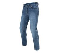 REBELHORN Classic III Pantalones Vaqueros de Moto Hombre | Forro de Fibra Aramida | Protectores de Rodilla y Cadera SAS-Tec | Regular Fit
