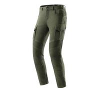REBELHORN Faster Pantalones Vaqueros de Moto Hombre | Forro de Fibra Aramida | Protectores de Rodilla y Cadera Nivel 2 | Bolsillo para Protector de Coxis | Dos Bolsillos Cargo | Tapered Fit
