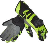 Rebelhorn Fighter Guantes de moto, negro/amarillo, Talla 5XL