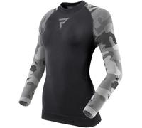 Rebelhorn Freeze 2 Camisa funcional de manga larga para mujer, Camuflaje, Talla M