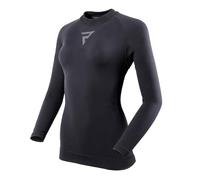 REBELHORN Freeze II Lady Camiseta Térmica Mujer | Manga Larga | Ropa Interior Termoactivo Enfriamiento | Absorción de Humedad | Transpirable | Zonas de Compresión | Ropa de Moto Térmica