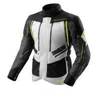REBELHORN Hardy 3.0 Chaqueta de Moto Hombre | Textil | Protectores de Codos, Hombros y Espalda Nivel 2 | Membrana HydraShield PRO In&Out | Paneles de Ventilación | Chaleco Aislante