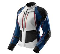 REBELHORN Hardy 3.0 Lady Chaqueta de Moto Mujer | Textil | Protectores de Codos, Hombros y Espalda Nivel 2 | Membrana HydraShield PRO In&Out | Paneles de Ventilación | Chaleco Aislante