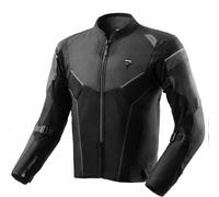 Rebelhorn Hiflow 5 Chaqueta Textil de Motocicleta Impermeable, negro, Talla 2XL