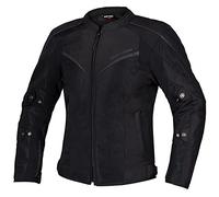 REBELHORN Hiflow IV Lady Chaqueta de moto para mujer Protectores de hombros y codos de membrana Humax Chaleco desmontable Bolsillos de ventilación Elementos reflectantes