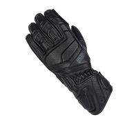 REBELHORN Hike II Guantes de Moto Hombre | Piel de Cabra | Paneles de Espuma con Ventilación | Limpiaparabrisas para Visera de Casco | Soporte de Pantalla Táctil