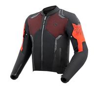 REBELHORN Jax Chaqueta de Moto Hombre | Textil | Protector de Codos, Hombros y Espalda Nivel 2 | Membrana Humax Extraíble | Grandes Paneles de Ventilación de Malla