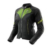 REBELHORN Jax Lady Chaqueta de Moto Mujer | Textil | Protector de Codos, Hombros y Espalda Nivel 2 | Membrana Humax Extraíble | Grandes Paneles de Ventilación de Malla