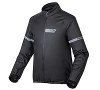 REBELHORN Ocean - Chubasquero para moto, membrana laminada, elementos reflectantes, resistente al viento, transpirable, impermeable