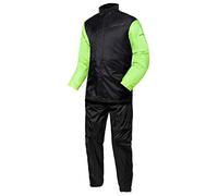 REBELHORN Rain Traje Impermeable de Moto | Dos Piezas | Costuras Laminadas | Cordones Elásticos | Elementos Reflectantes