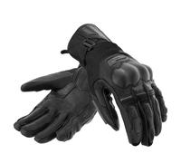 REBELHORN Range Guantes de Moto Hombre | Cuero de Cabra | Protectores de Nudillos SAS-Tec | Inserciones de Superfabric | Doble Ajuste en Puños | Limpiaparabrisas en el Pulgar
