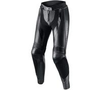 Rebelhorn Rebel Señoras Pantalones de Cuero de Motocicleta, negro, tamaño 40 para Mujer
