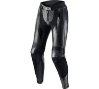 Rebelhorn Rebel Señoras Pantalones de Cuero de Motocicleta, negro, tamaño 42 para Mujer