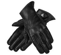 REBELHORN Runner Lady Guantes de la Motocicleta de Cuero de Piel de Cabra para Las Mujeres Paneles de Espuma de ventilación Pantalla táctil de la Pantalla táctil Elementos Flexibles