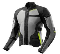 REBELHORN Scandal 3 Chaqueta de Moto Hombre | Textil | Protectores de Codos y Hombros Nivel 2 | Bolsillo para Protector de Espalda | Amplios Paneles de Ventilación de Malla