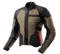 REBELHORN Scandal 3 Chaqueta de Moto Hombre | Textil | Protectores de Codos y Hombros Nivel 2 | Bolsillo para Protector de Espalda | Amplios Paneles de Ventilación de Malla | Tallas hasta 10XL