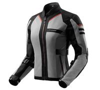 Rebelhorn Scandal 3 Chaqueta textil para moto para mujeres, negro/gris/rojo, Talla S