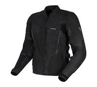 REBELHORN Scandal II Chaqueta de Moto Hombre | Textil | Protectores de Codos y Hombros | Grandes Paneles de Malla | Costuras dobles y triples | Elementos reflectantes