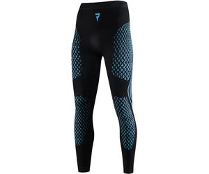 Rebelhorn Therm 2 Pantalones funcionales de motocicleta, negro/azul, Talla L