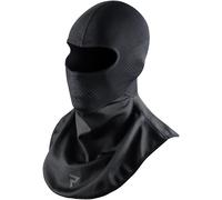 Rebelhorn Therm 2 Winstopper Pasamontañas de motocicleta, negro/gris, Talla M