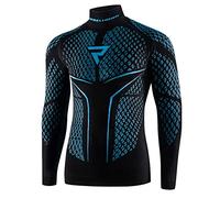 REBELHORN Therm II Camiseta Funcional de Moto para Hombre Manga Larga Ropa Termoactiva ligera y suave para los días fríos