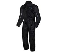 REBELHORN Traje de lluvia de viaje para motocicleta de una sola pieza, cremallera impermeable duradera, cierre de velcro y costuras laminadas, elementos reflectantes